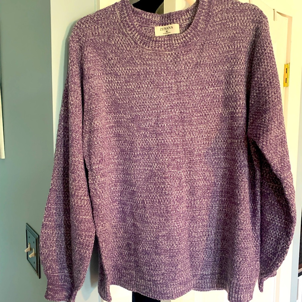 Boutique purple sweater